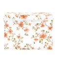 thumbnail image 7 of Yayeee Collapsible Cube Storage Bin with Lid Fabric Closet Decorative Basket with Handles, Orange Floral Blooms, 7 of 7