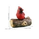 thumbnail image 4 of 1 unid jardín árbol pájaro ornamento resina rojo pájaro artesanía exterior árbol colgando ornamento, 4 of 6