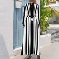 thumbnail image 3 of Vestido largo efecto Doppler Vestido elegante africano para mujer, 3 of 5
