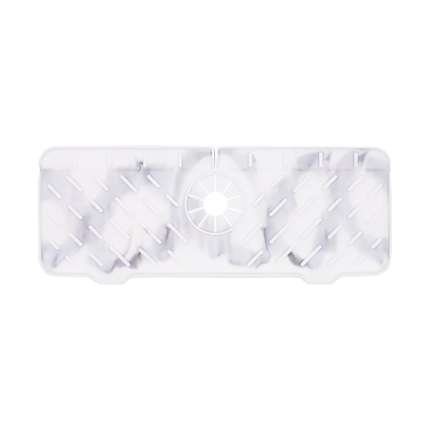 New Kitchen Sink Faucet Mat Silicone Drain Mat Sink Tray Protector Kitchen Sink Bathroom Faucet Protector Mat