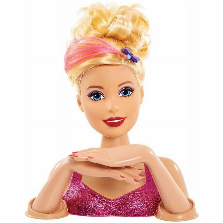 Barbie Deluxe Color, Cut and Curl Styling Head Barbie Deluxe Color, Cut and Curl Styling Head