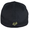 thumbnail image 4 of Fox Racing Mens Legacy Flexfit Hat - Black/Yellow, 4 of 5