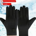 thumbnail image 2 of Mens Winter Gloves Touch Screen Cold Weather Warm Gloves Freezer Work Gloves Z9K6, 2 of 9