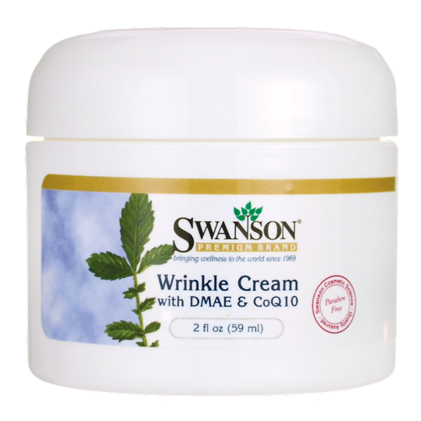 Swanson Wrinkle Cream With Dmae & Coq10 2 fl oz Cream