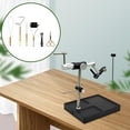thumbnail image 3 of Juego de herramientas para atado de moscas, tornillo de banco y Pedestal, rotación de 360  degree, herramienta para hacer moscas ajustable, pesca con mosca Zulema  tornillo de banco para atar moscas, 3 of 8
