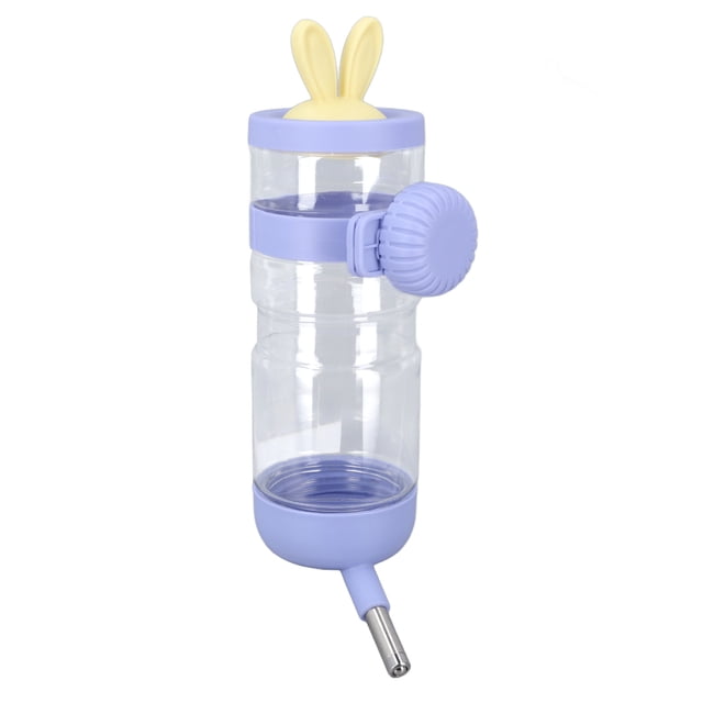 Leak Proof Pet Hanging Water Bottle With Double Non Slip, Easy To Fill, Convenient Hanging, And Easy To Clean, For Dogs Cats And Other Small Animals