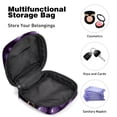 thumbnail image 4 of Grape Sanitary Napkin Purse Period Bag Small Storage Travel Security Pouch Case, 4 of 6