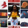 thumbnail image 4 of Star Patches Jexine, felpilla roja, 32 unidades, 6 cm, autoadhesiva, 4 of 6