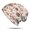 Mushroom and Character Pink Pattern, variant on Mushroom and Cone Black Pattern Slouchy Beanie Hat, Sleep Head Covering with Stretchy Fabric & Soft Texture, Lightweight Flexible Gifts for Home Daily Outdoor