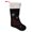 Believe, variant on Craftoutlet.Com Black Stocking With Snowflakes - One Stocking 15.5 Inch, - Christmas Velveteen 133536 Joy