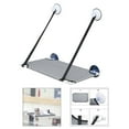 thumbnail image 4 of ziyahi Pet Cat Window Mounted Soft Seat Hammock Perch Bed Gray Single Layer, 4 of 5