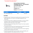 thumbnail image 2 of Front Left Outer Tie Rod End - Compatible with 2016 - 2018 Chevy Cruze FWD Sedan 4-Door 2017, 2 of 2