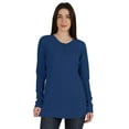 thumbnail image 1 of Inkmeso T-Shirt avec Boutons Chandail Jersey Haut à Manches Longues pour Femmes, 1 of 8