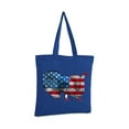 thumbnail image 2 of Awkward Styles American Flag Elephant Canvas Tote Bag Elephant Book Bag Patriotic Gifts for Men and Women USA Elephant Shopping Bag American Flag Reusable Shopper Bag USA Gifts 4th of July Tote Bag, 2 of 5