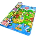 thumbnail image 4 of Tapete de juegos para bebés Zulema Granja ABC impermeable y plegable, 4 of 6
