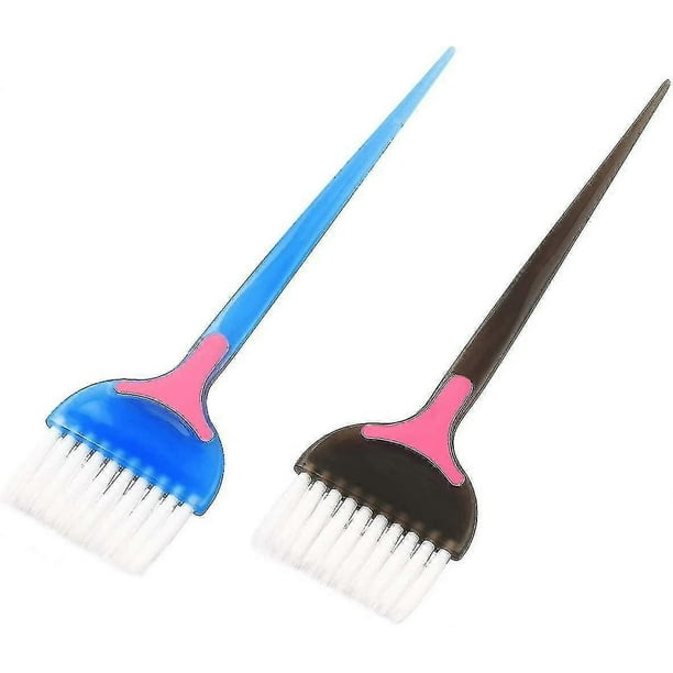 2 Pcs Hair Color Brush Professional Hair Dye Brush Salon Hair Bleach Tinting Brush Compatible Hair Tint Dying Coloring Applicator