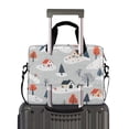 thumbnail image 2 of FORMRS 16" Laptop Bag Carrying Sleeve Case with Handle Travel Shoulder Briefcase, Cartoon Blue Houses, 2 of 8