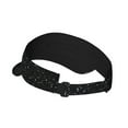 thumbnail image 3 of Bingfone Adjustable Empty Top Sun Visor For Women And Men-Black Glitter, 3 of 8