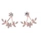 thumbnail image 1 of Aretes de personalidad Hojas Aretes de diamantes hermosos Malla irregular Wmkox8yi sjalhkljlk4043, 1 of 1