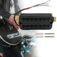 thumbnail image 1 of Pastilla de guitarra eléctrica de doble bobina precableada Humbucker de bajo ruido de alto rendimiento para Hugo Pastilla de doble bobina, 1 of 10