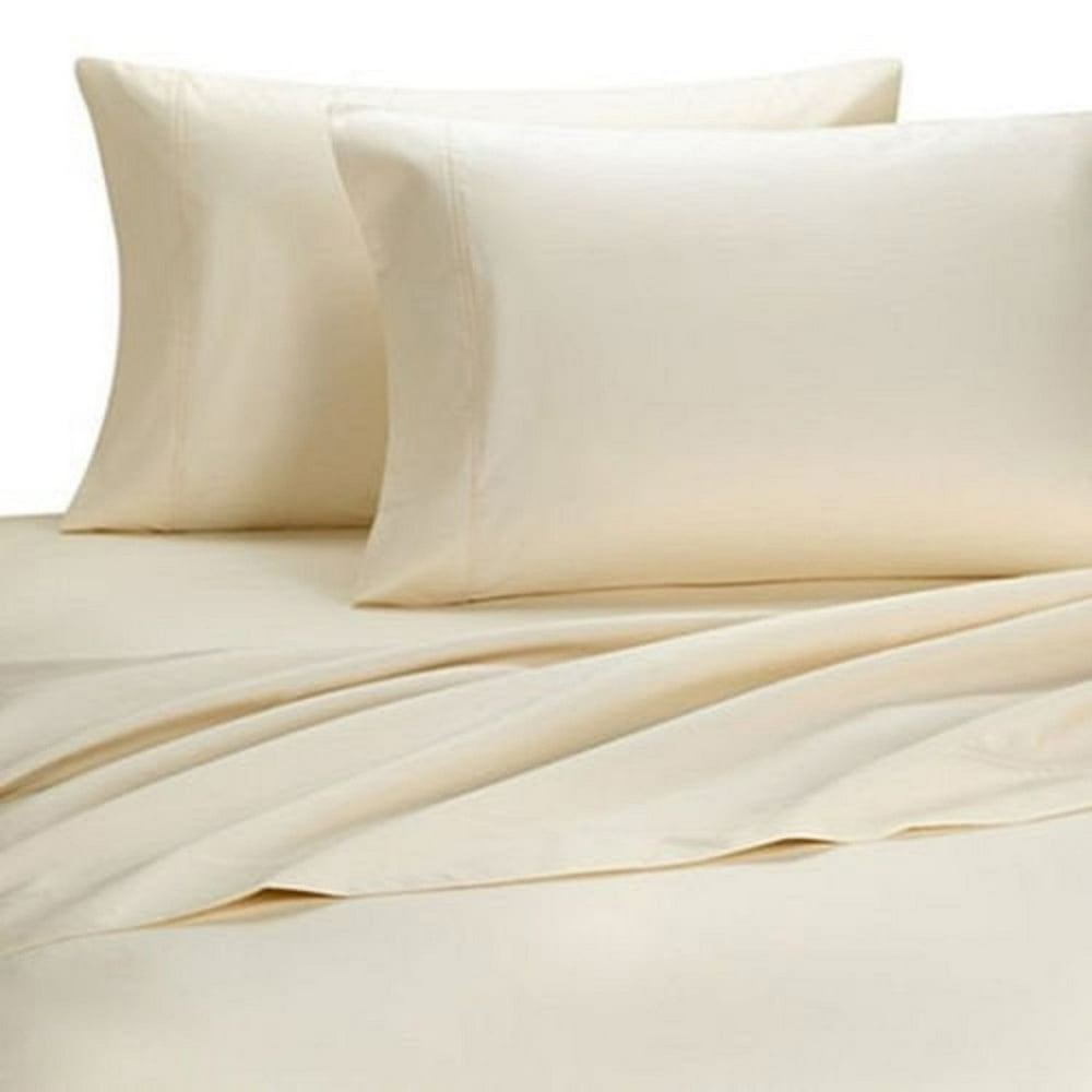 Organics 400ct Organic Cotton Sheet Set-Full-6 pc set - Walmart.com