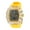 Yellow, variant on Men's Fashion Transparent Case Business Watch, Luminous Waterproof 50M (164ft) Casual Cool Large Dial Quartz Watch with Silicone Band - Yellow for Daily Wear