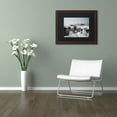 thumbnail image 2 of Trademark Fine Art "White Bridge" Canvas Art by Philippe Hugonnard, Black Matte, Wood Frame, 2 of 3