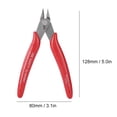 thumbnail image 3 of Wire Cutter , Cutter Steel Side Diagonal   For Fishing For Electronic Industrial Repairing For Jewelry Processing For Model Making, 3 of 8