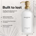 thumbnail image 3 of Set dispensador de champú y acondicionador Brighter Barns Gold, 3 of 7