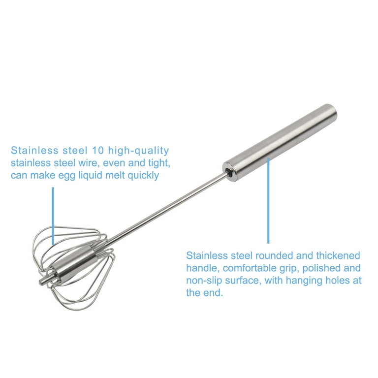 Stainless Steel Wire French Whisk, 11 inch - InstaGrandma's Kitchen
