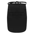 thumbnail image 2 of Toptie Server Money Pouch Wallet Fanny Pack Waist Apron Bag with Extra Long Ties for Men & Women-Black-12 Pcs, 2 of 8