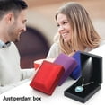thumbnail image 6 of Plastic Jewelry Box With Led Light Festival Wedding Rings Box Display M3H8, 6 of 6