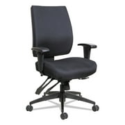 Alera Wrigley Series High Performance Mid-Back Multifunction Task Chair Black HPM4201