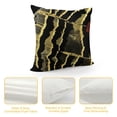thumbnail image 4 of Nawypu Black and Gold Couch Decor Throw Pillow Covers  Black and Brown Gold Home Decorative Pillow Covers Set of  for Living Room Bedroom Bed Couch Cushion Cover Sofa Decor Pillow Cases, 4 of 5