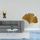 thumbnail image 2 of Estatua de mujer africana, escultura de resina de hierro forjado, arte de pared, decoración de hojas de ginkgo, adorno único, adecuado para regalar, e, 2 of 8