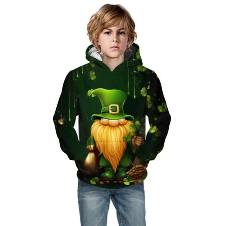 

Sweatshirt for Kids Unisex 3D Galaxy Dinosaur Printed Pullover with Pocket Hoodies for Kids