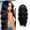 A, variant on Little Lace Women Gradual Color Long Curly Wig with Natural Medium Part and Soft