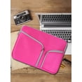 thumbnail image 5 of IClover 13 Inch Waterproof Thickest Protective Slim Laptop Case for Macbook Apple Samsung Chromebook HP Acer Lenovo Portable Laptop Sleeve Liner Package Notebook Case Soft Sleeve Bag Case Pink, 5 of 8