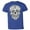 Royal, variant on PleaseMeTees™ Youth Mexican colorful Art Skull Dia de Los Muertos HQ Tee