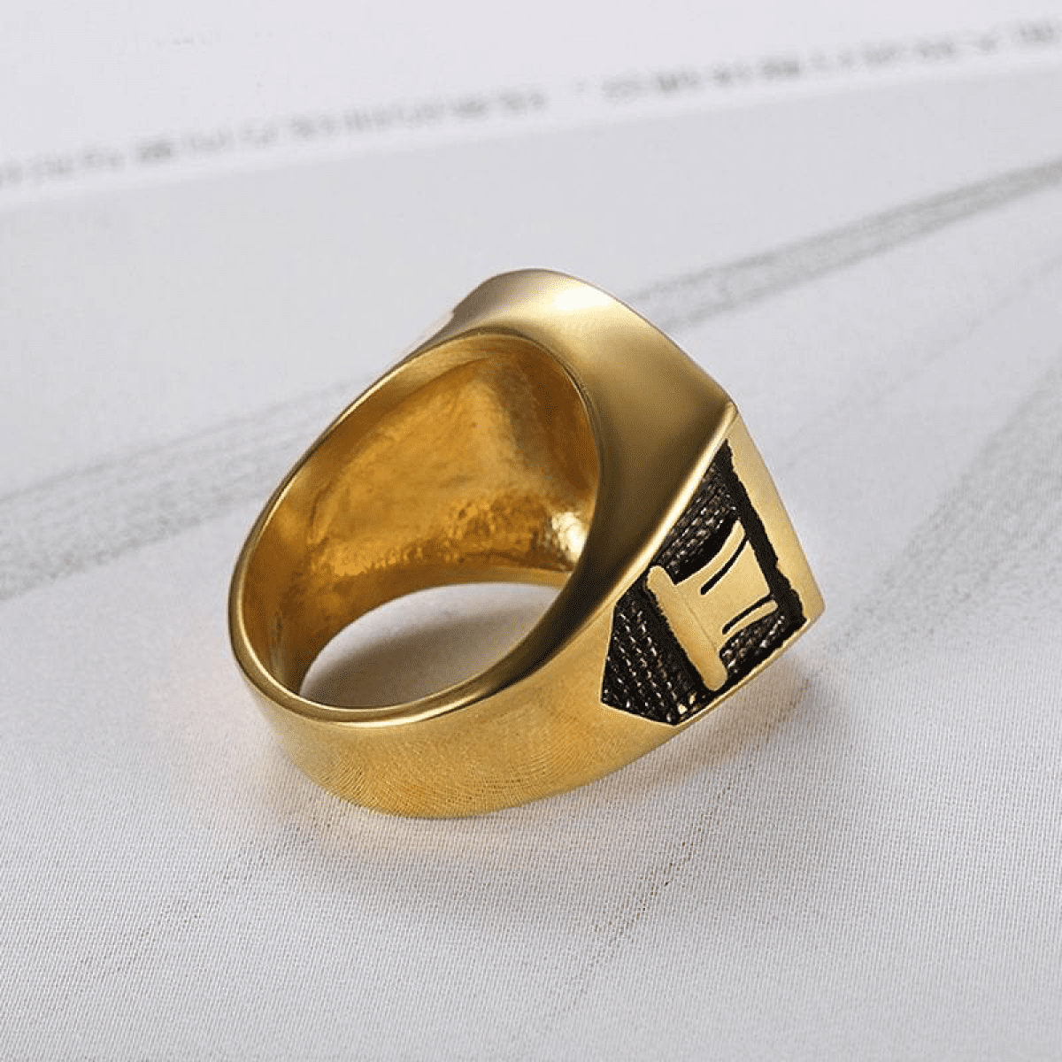 Bague Maconnique pour Hommes Bagues Symbole Franc Macon en Acier Inoxydable pour Hommes Bande de Bijoux C01 Walmart