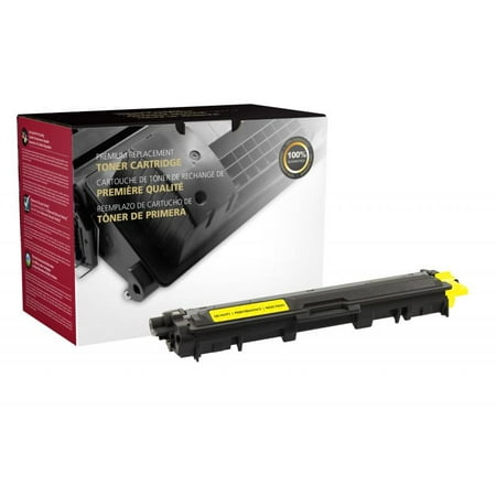 Clover Remanufactured Yellow Toner Cartridge for Brother TN221 -