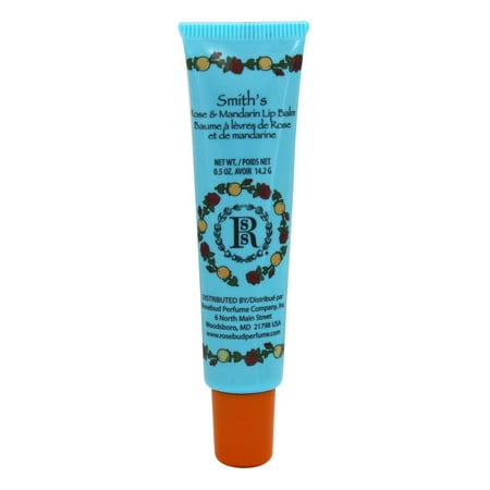 Rosebud Perfume Co. - Smith's Lip Balm Tube Rose & Mandarin - 0.5 oz.