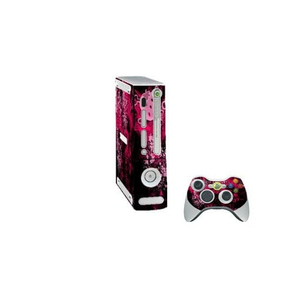 Microsoft Xbox 360 Original STRAWBERRY CROSSBONES Console Skin