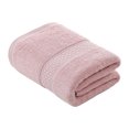 thumbnail image 1 of Toalla de algodón de rizo, suave y absorbente, agradable para la piel, de color sólido, jacquard, para ducha, para el hogar, baño, spa, salón de belleza., 1 of 8