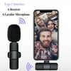 Lavalier Microphone for YouTube Facebook Recording Live Radio Noise Reduction for Type C Interface Phone Laptop Camera Microphone