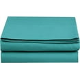 thumbnail image 1 of Mocassi 1500 Thread Count (3 Pack) Flat Sheet,Twin , Turquoise, 1 of 3