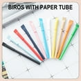 thumbnail image 3 of 10Pcs Paper Ballpoint Pen Recyclable Biro Pen 1.0mm Write Smoohtly for Office, 3 of 8