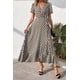 thumbnail image 5 of Vestido PRETTYGARDEN Maxi Cruzado con Escote en V Floral Boho XS, 5 of 7