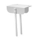 thumbnail image 3 of Cerradura de puerta plegable BLESIY de metal para niños cerradura de seguridad para despensa, 3 of 7
