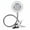 Silver, variant on HaoXun Clip On LED Desk Lamp Flexible Gooseneck Clip Night Light USB Rechargeable Bedside Lamp for Home Bedroom Office Reading Lighting Supplies